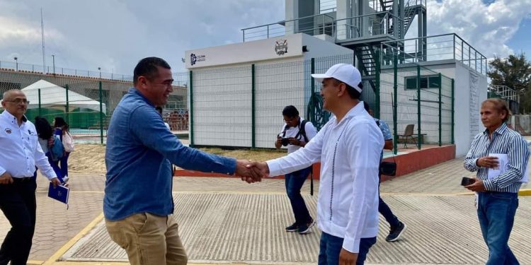 Recorre Secretario de Administración, Antonino Morales, Polideportivo Zona Poniente del ITO