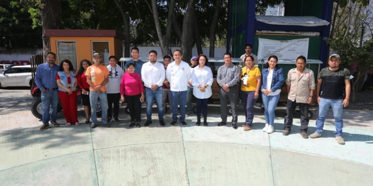 Recorre Secretario de Administración, Antonino Morales, Parque Oaxaca Bicentenario