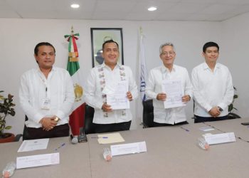 Firma convenio Secretaría de Administración con el Poder Judicial del Estado de Oaxaca