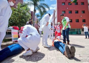 Secretaría de Administración participa en Segundo Simulacro Nacional 2023