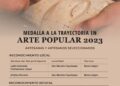Dan a conocer a maestras y maestros artesanos ganadores de la Medalla a la Trayectoria en Arte Popular 2023