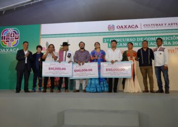 Ricardo Amadeus Morquecho, ganador del Primer Concurso de Composición de la Canción Oaxaqueña 2024 “Canto de mi tierra”