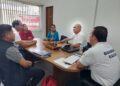 Sostienen Protección Civil y Bomberos reunión con autoridades de Santa María Jaltianguis