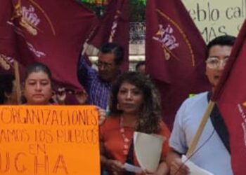 Jaqueline Almazán quiere chantajear al gobierno de Oaxaca con un membrete de organización social