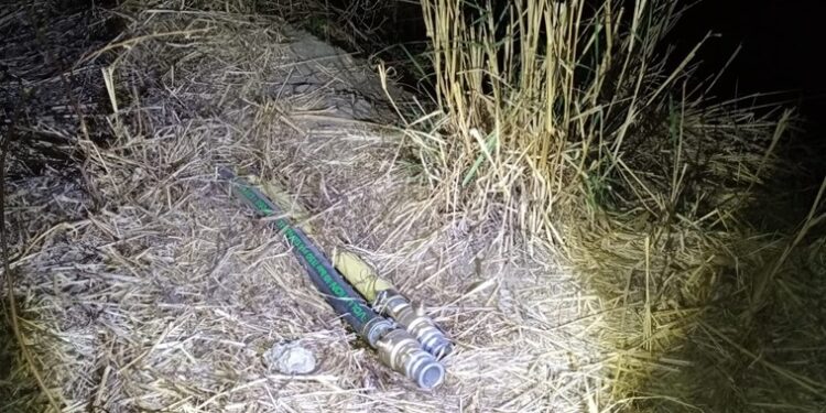 Atiende Policía Estatal reporte de tomas clandestinas de hidrocarburo en el Istmo de Tehuantepec