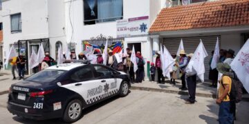 Toman oficinas de Vialidad Estatal en Tlaxiaco; CODEPO-FORO denuncia corrupción y abusos