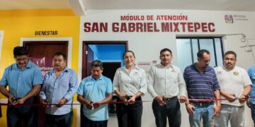 Inaugura Semovi módulo de atención en San Gabriel Mixtepec