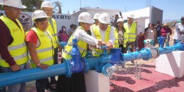 Después de 10 años, el agua llega a 15 comunidades con el Pozo 1 Aeropuerto