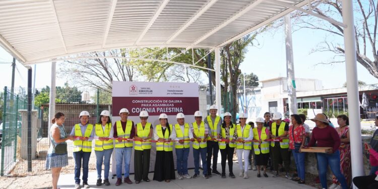 Nuevo espacio para el encuentro y la unión en la colonia Palestina