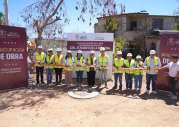 Inauguramos rehabilitación de drenaje sanitario en Jardines de la Ciénega; beneficiará a cientos de familias