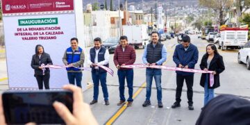 Calzada Valerio Trujano luce renovada en beneficio de vecinas y vecinos