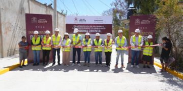 Cumplimos con hechos: entregamos primera etapa de pavimentación en la colonia Oriental