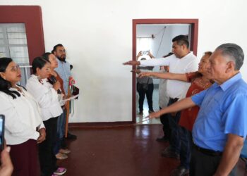 Toma de protesta del nuevo agente en la Agencia de Policía Aguayo