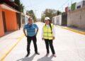 Gobierno municipal mejora la movilidad con nueva pavimentación en la colonia Agustín Melgar