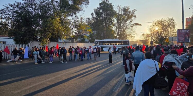 Jornada Unitaria de Lucha: Organizaciones sociales y sindicatos se movilizan en Oaxaca
