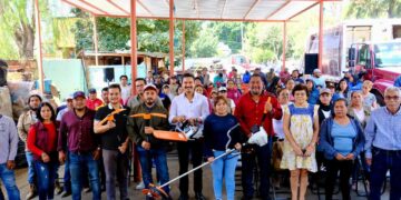 Más herramientas para cuidar la ciudad: Ray Chagoya fortalece a Parques y Jardines
