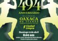 Carrera Atlética 494 Aniversario de la Ciudad de Oaxaca de Juárez